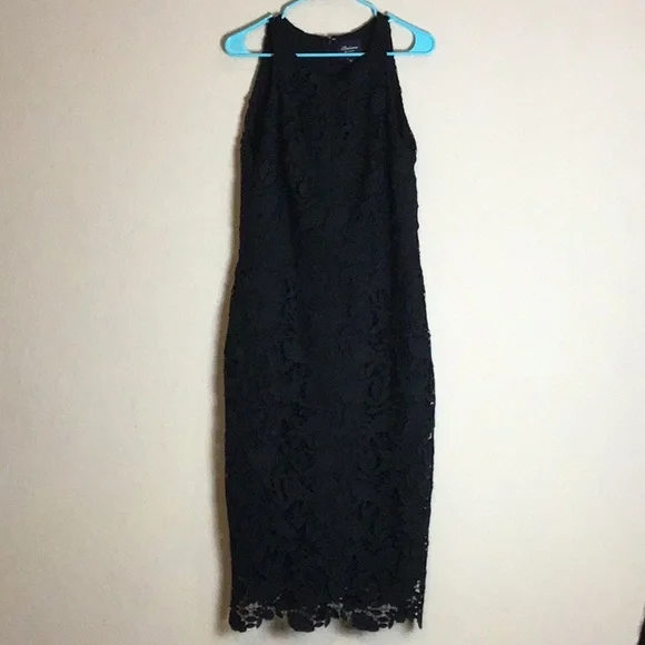Shoshanna | Dresses | Shoshanna Midnight Dress Black Lace Size